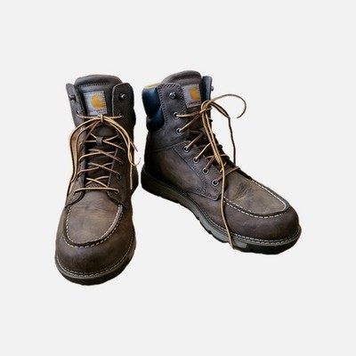 Carhartt Millbrook 6  Waterproof Boots Mens 10.5 M Moc Soft Toe Work FM6123-M