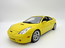 AUTOart 1:18 2000 Toyota Celica GT-S Yellow Diecast Model