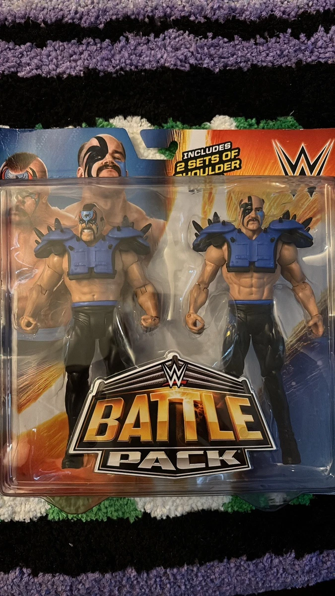 WWE Mattel Battle Pack Road Warriors Animal & Hawk Legion of Doom