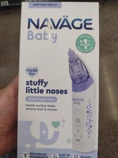 Navage Baby Nasal Aspirator, Gentle, Pediatrician Recommended Stuffy Noses NIB