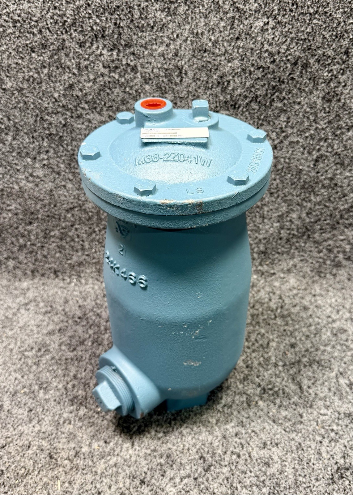 Val-Matic 48R02-2HT-C6B6Y 1/2" x 2" Cast Iron Wastewater Air Release Valve