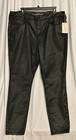 New UNIVERSAL THREAD Womens Size 16 Black Faux Leather Pants NWT High Rise — photo 1