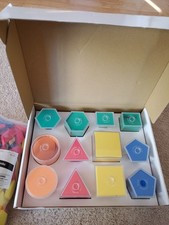Didax #211782 Geometric Solids With Nets And ...