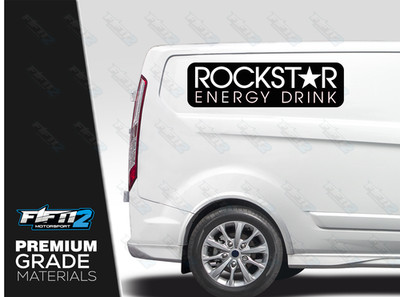 Rockstar großer Van Vinyl Grafik Aufkleber Sticker Wrap Motocross MX Straßenrennen