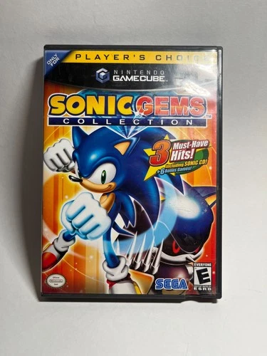 Sonic Gems Collection Nintendo GameCube - Complete Game Disc & Manual