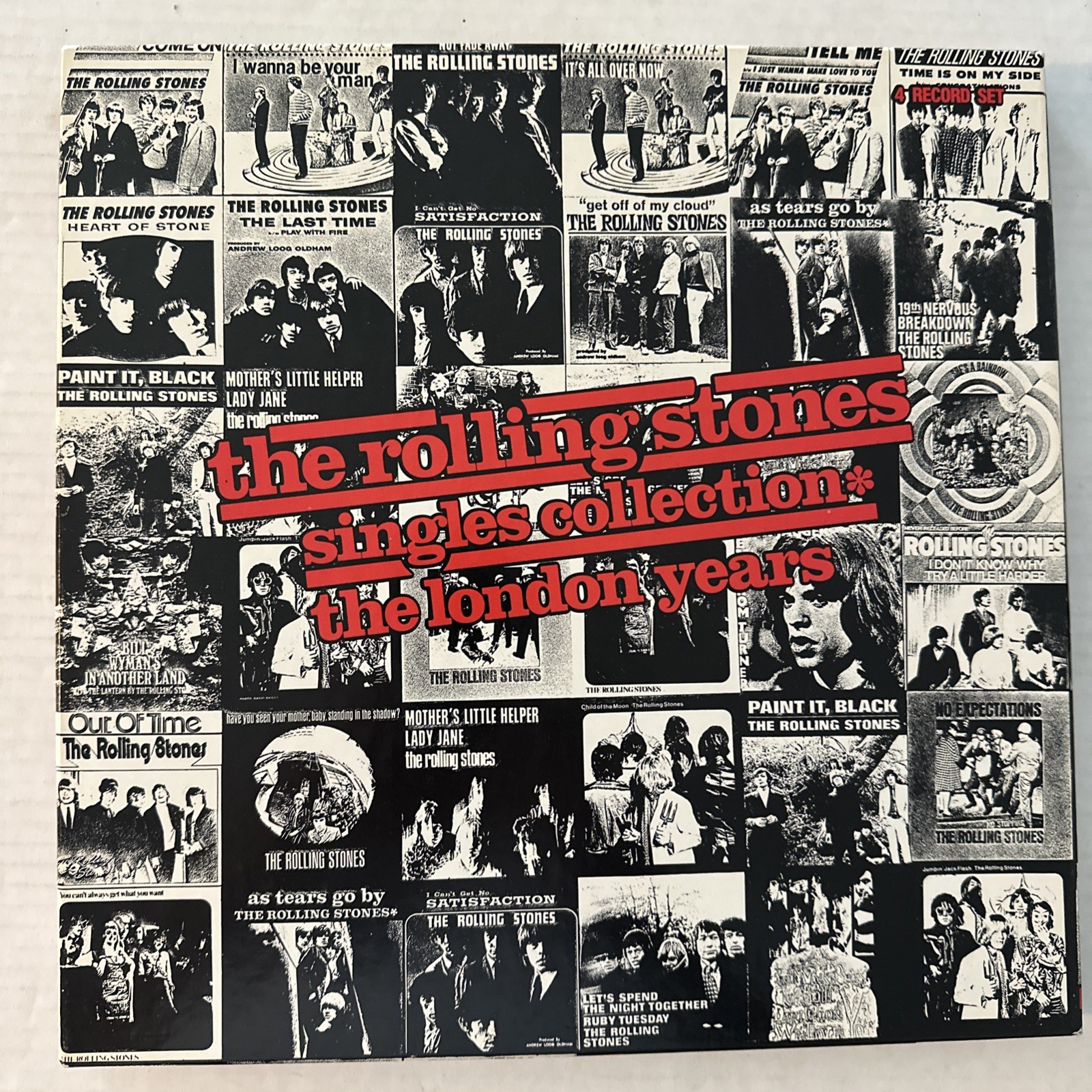 The Rolling Stones Us Singles Collection London Years 4Lp Vinyl Like ...