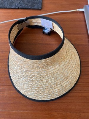 Petracci Strohhut Visor Cap Schirmmütze Stroh Italien