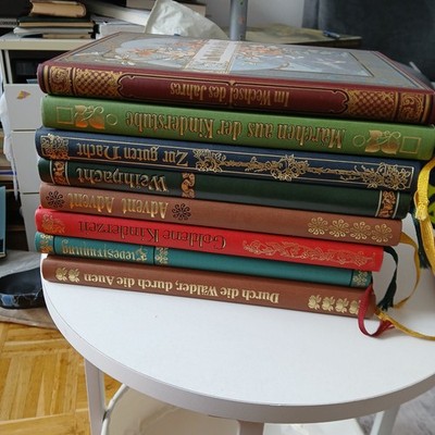 8x Bücher Bilderbuch Nachdruck Almut Gaugler Märchen Gedichte aus alter Zeit