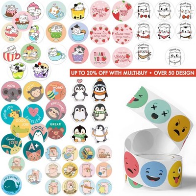 AUFKLEBER Karte Basteln Geschenk Etikett Kinder Belohnung Eltern Lehrer Party Tasche Scrapbooking