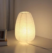 CMHSYTKE Small Rice Paper Lamp, Japanese Lamp Lantern Table Lamp, Paper Table...