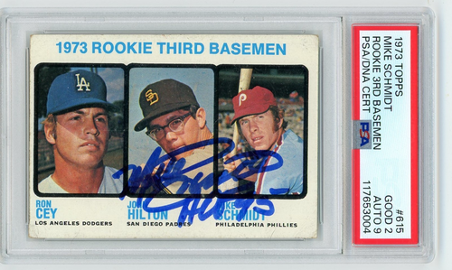 Balle De Baseball Dédicacée Mike Schmidt (HOF) - Philadelphia Phillies - Originale