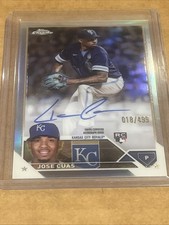 2023 Topps Chrome Baseball RC On Card Auto Jose Cuas 018/499