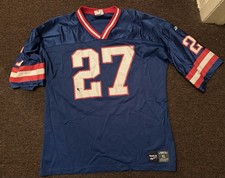 New York Giants Rodney Hampton #27 Reebok Jersey Football Reebok  NFL Blue