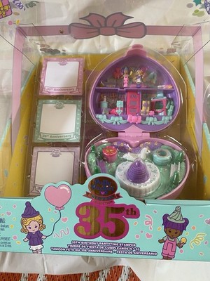 Polly Pocket Keepsake Collection 35th Birthday Playset Heart Shaped Compact 2022