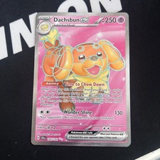 Dachsbun ex - Holo Ultra Rare SV07: Stellar Crown 160/142 NM