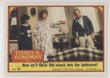 1978 Topps Three's Company Stickers …Now let's move the couch into bathroom! 0v9