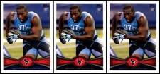 2012 Whitney Mercilus (3) Card Lot - EXCLUSIVE – BE AMONG THE FIRST TO OWN IT!