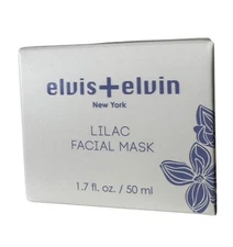 Elvis+Elvin New York Lilac Facial Mask Treatment 1.7 fl oz New in Box EXP 12/26