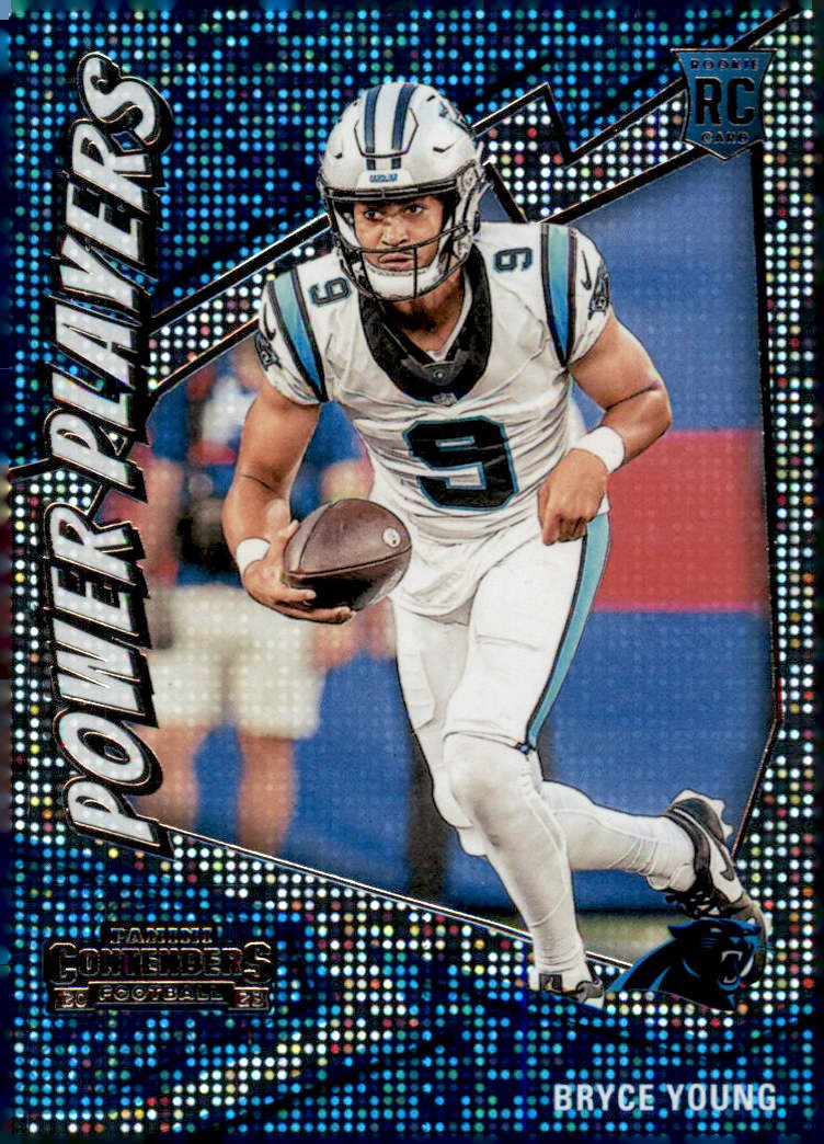 2023 Panini Contenders #23 Bryce Young Power Players Silver