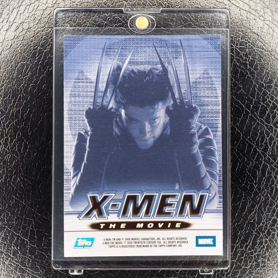 HUGH JACKMAN SSP Wolverine Autograph Auto 2000 Topps X-Men The Movie Card MARVEL - Image 2 of 3