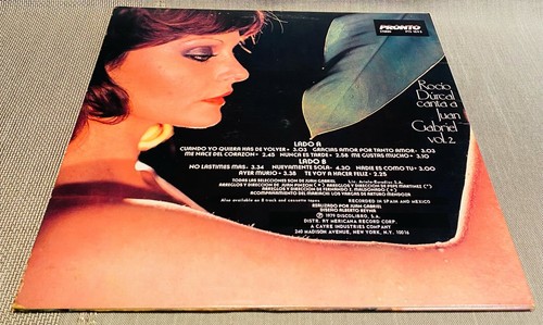Rocio Durcal "Canta a Juan Gabriel Vol. 2" 1979 LP Record (Pre-Owned) - Picture 11 of 12