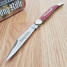 Rough Ryder Large Toothpick Folding Knife Stainless Blade Smooth Bone Handle