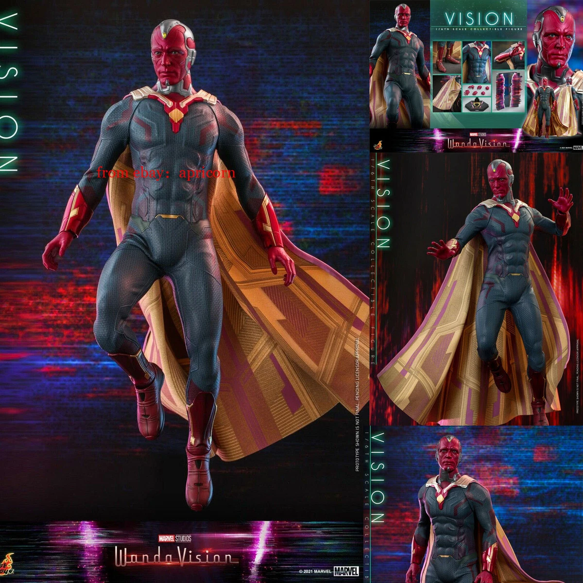 Hot Toys TMS037 Wanda Vision 1/6 Male Action Figure Model Collectible Boy Gift!