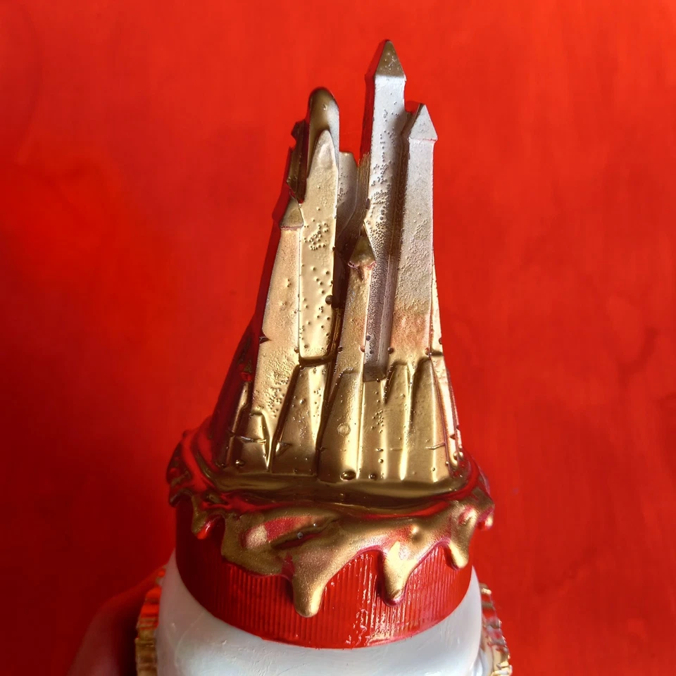 acessórios boneca artista arte carvalho boneco casa princesa coroa castelo rainha - Imagem 3 de 4