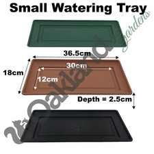 Watering Trays Plant Pot Drip Saucer Windowsill Seed Tray Planter Window Box