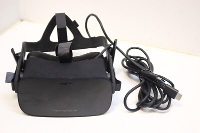 Oculus Engineering Sample 08Z VR Virtual Reality Headset w/ USB & HDMI - Black