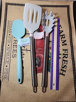 Social Chef Silicone Utensils