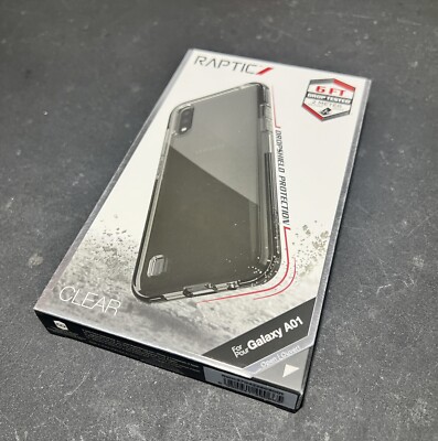 Genuine RAPTIC Shield Case for Samsung Galaxy A01 Dropshield Protection   Clear