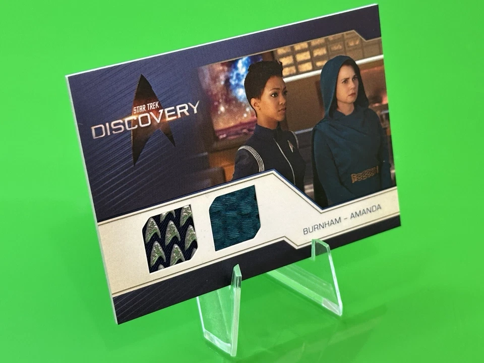 💫💫2024 Star Trek Discovery Season 5 Burnham-Amanda #DRC14 Dual Relics!!!💫💫 - Image 3 of 4
