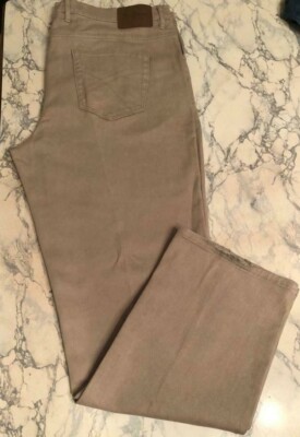 JOHN BANER JEANS GR 60 XXL HERREN  NUSSBAUM BEIGE STRETCH 5 TASCHEN CLAS