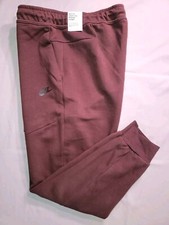NIKE SPORTSWEAR TECH FLEECE JOGGERS BROWN BLACK MEN'S SIZE XL CU4495 227 NWT