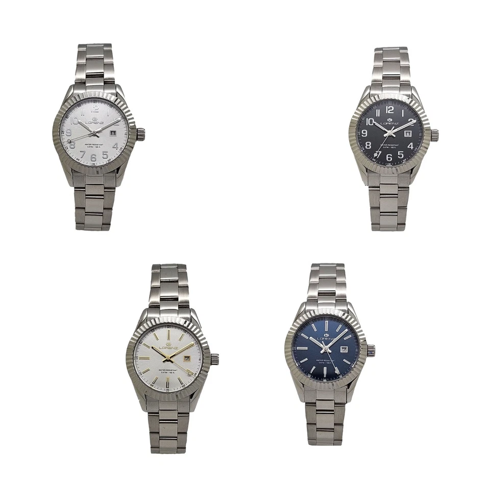 Lorenz Ginevra Lady  Orologio da donna al quarzo 31 mm in acciaio inox