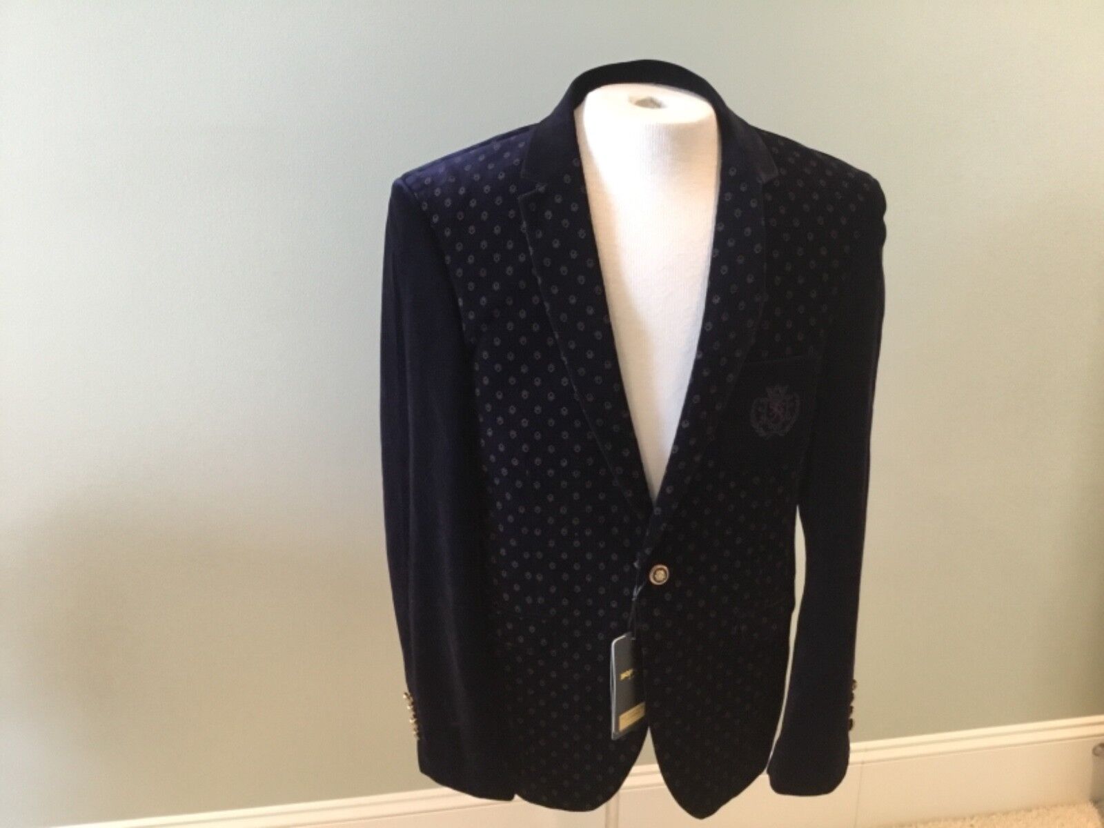Bonspol Gentleman New Concept Evening Jacket Sports Coat Navy Ha