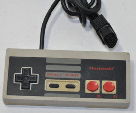 Original Nintendo NES Official Game Controllers lot of 2 With 1 Super Controller