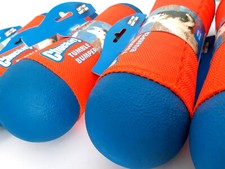 Chuckit Tumble Bumper Hundespielzeug schwimmt hoch Nylon Signalfarbe M CU216