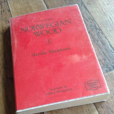 HARUKI MURAKAMI Norwegian Wood First Edition Vol.1 & Vol.2 SET