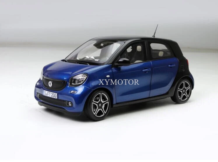 NOREV 1/18 Benz Smart Diecast Model Car Kids Toys Gifts Collection Display Blue - Image 3 of 4