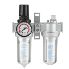 1/2'' SFC400 Air Line Filter Separator Regulator Water Oil Trap Compressor Gauge
