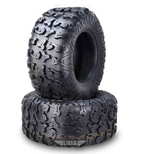 Set 2 Free Country Prem. ATV UTV Tires 25x10-12 25x10x12 8PR w/Side Scuff Guard