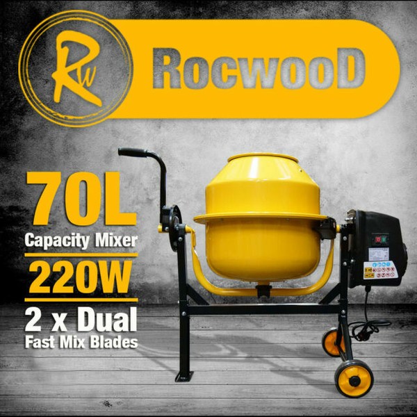 RocwooD RWCM63 Cement Mixers for sale online eBay