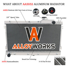 3 Rangée Radiateur Alu Pour Mazda Miata MX5 90-1997 1997 1995 94 1993