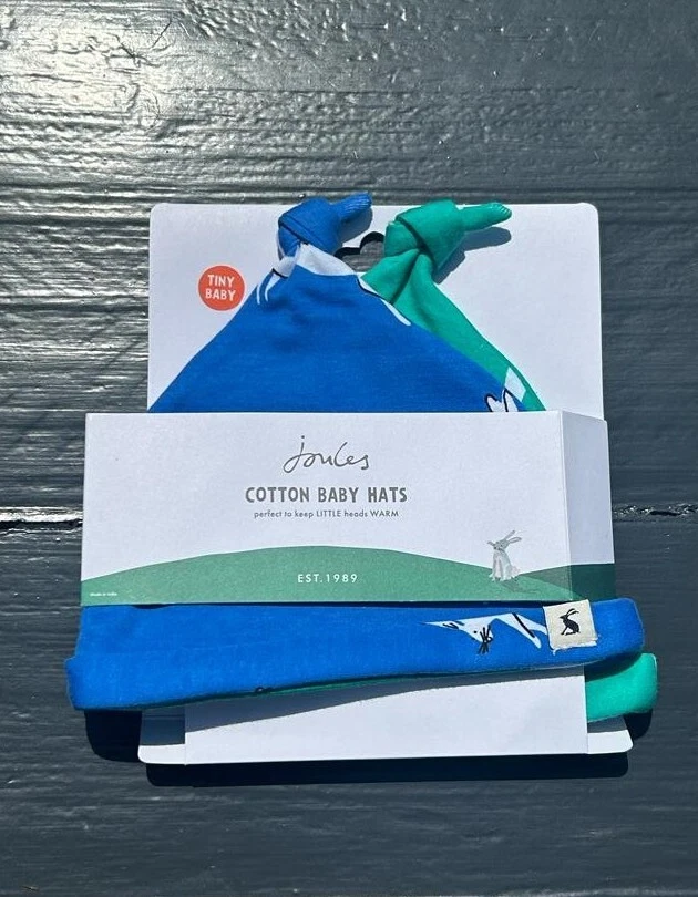 Joules baby hats 2025