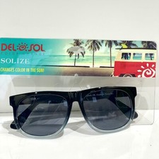 Kids Del Sol Solize Color Changing Sunglasses Splash Splash Clear To Blue