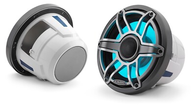 JL AUDIO M6-880X, 2er Pack 8,8'' Marine Koaxial Lautsprecher mit LED, Sport, s...