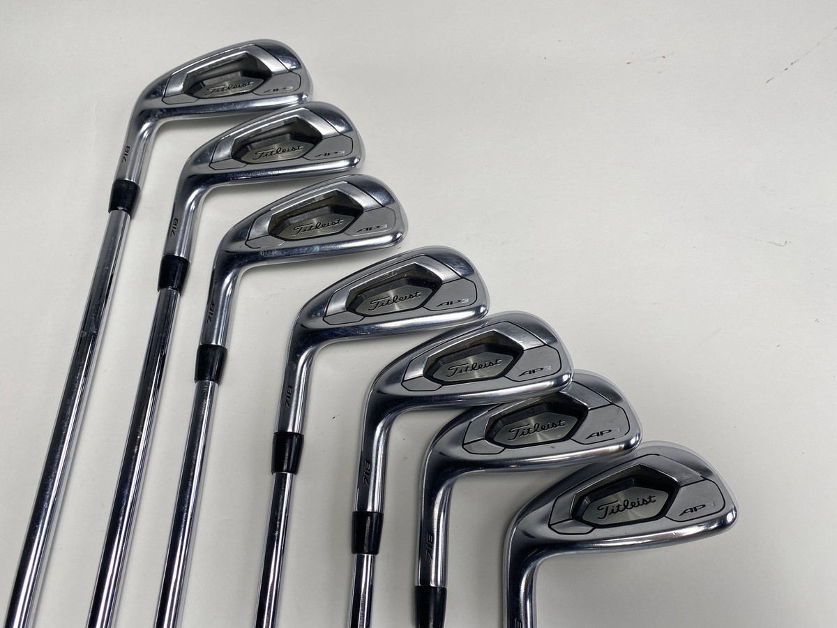 Titleist 718 AP3 Iron Set 4-PW True Temper AMT Tour White S300 