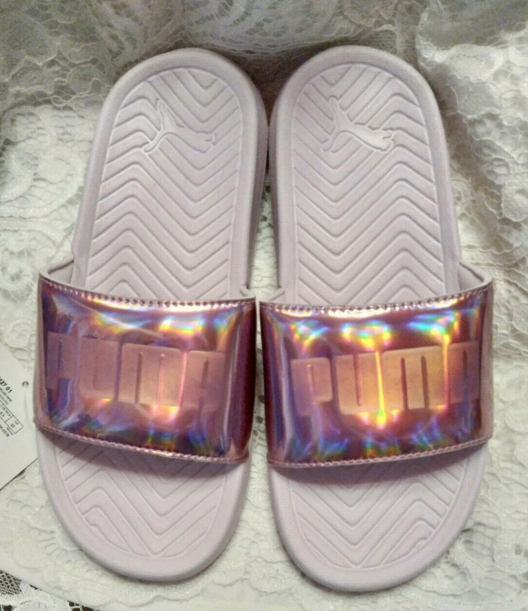Puma hotsell chrome slides